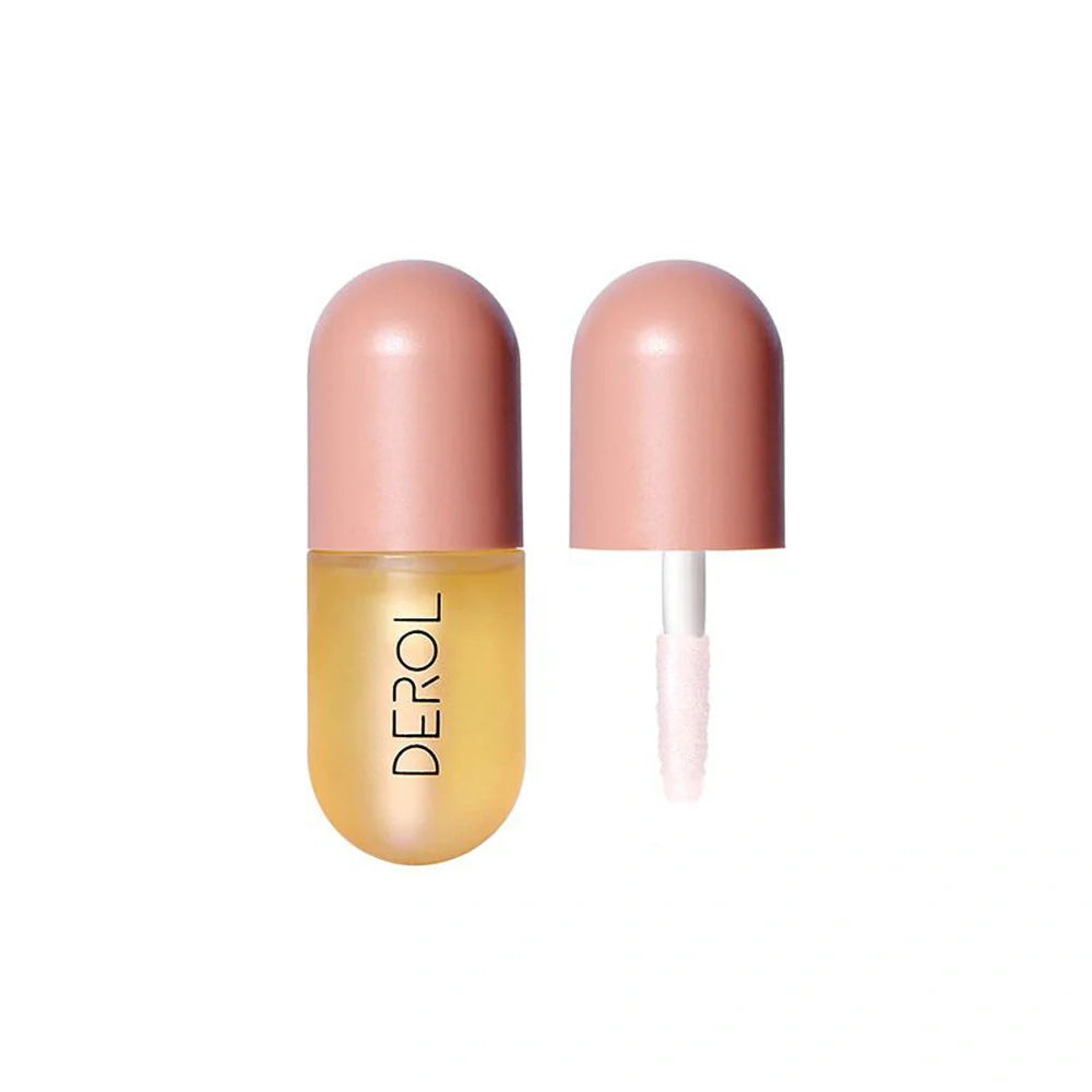 Day Night Instant Volume Lip Plumper Oil in light yellow for hydrated, plump lips
