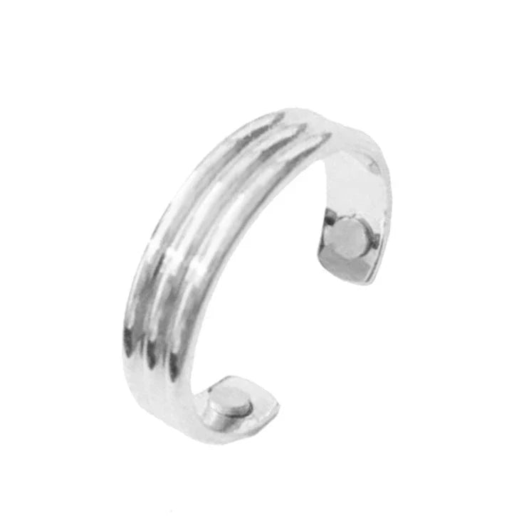Magnetic Therapy Ring with acupressure design for sleep apnea relief and improved circulation