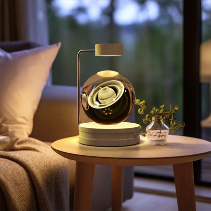Captivating Crystal Ball Dinosaur Nightlight with Warm, Soothing Glow