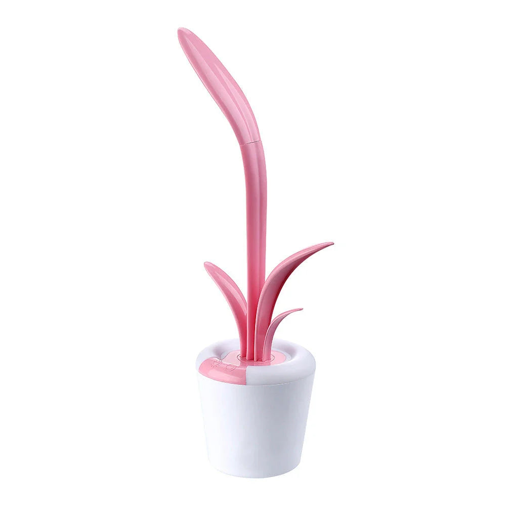 Chic USB-Powered LED Desk Lamp with Adjustable Brightness and Ambient Lighting Modes