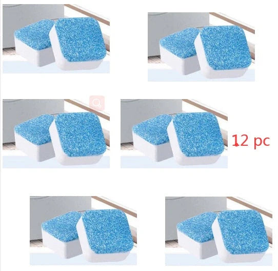 Active Oxygen Washing Machine Cleaner Tablets for deep cleaning and odor removal