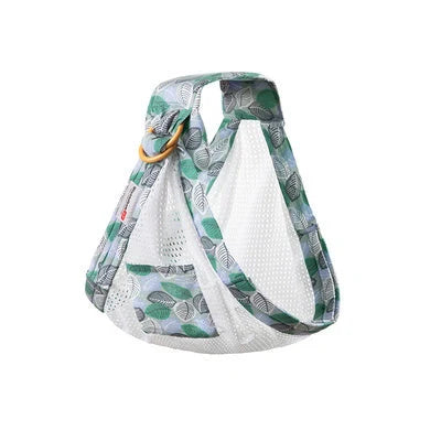 Adjustable baby wrap carrier in various colors for comfortable infant carrying