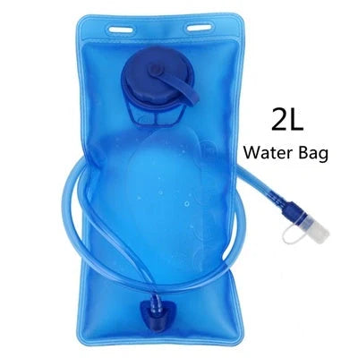 Medium cloth outdoor cycling backpack with balanced dimensions for even weight distribution