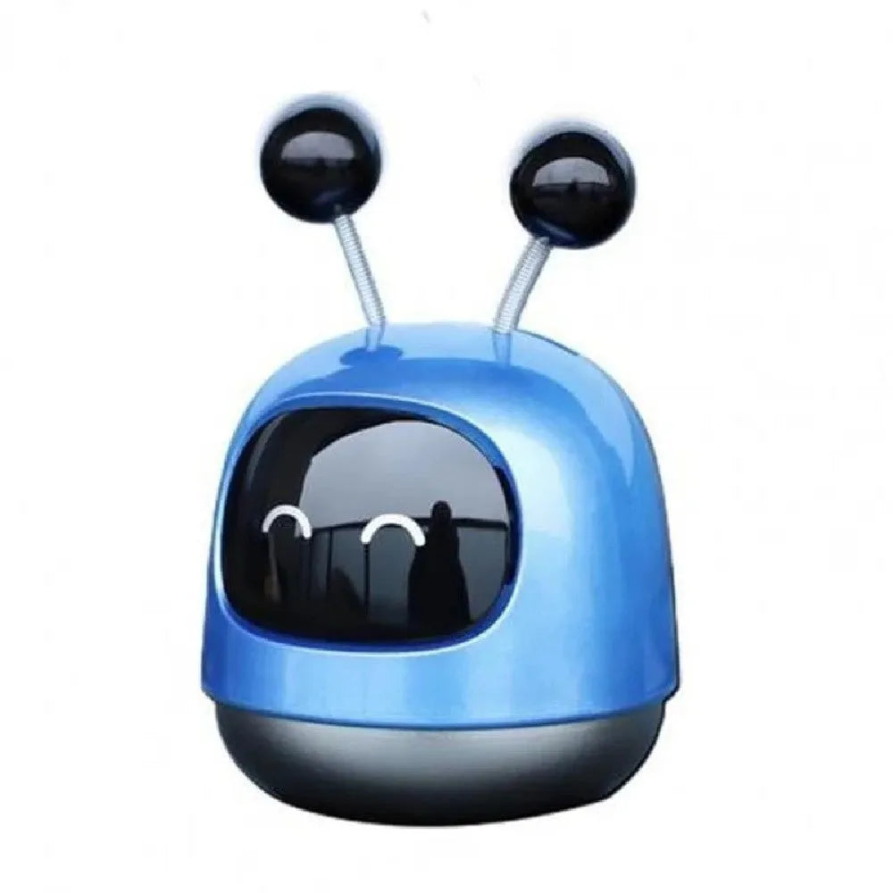 Robot car vent air freshener aromatherapy diffuser with 40ml gel fragrance