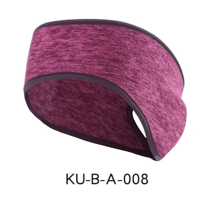 Premium windproof, moisture-wicking ear warmers in assorted colors for comfortable wear during cold weather running and outdoor activities