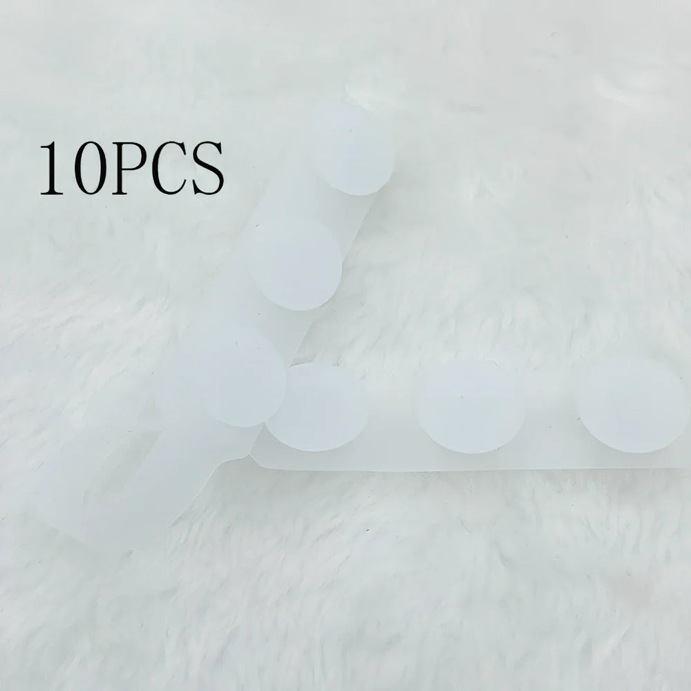 Silicone mask extension strap showing 1.5cm width and colour options including transparent