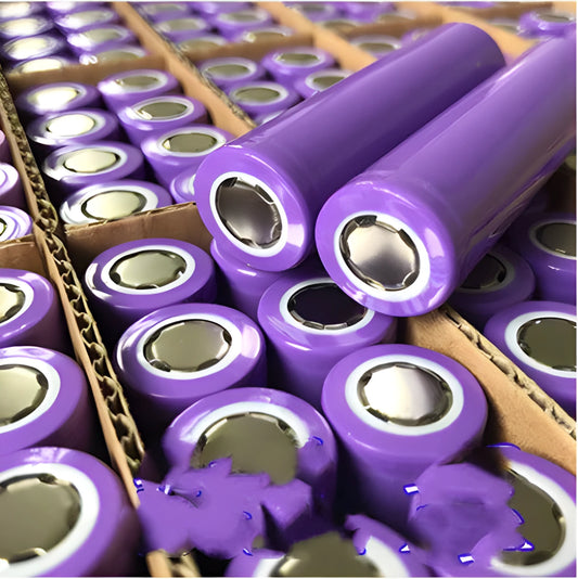 Single 3.7V 2600mAh cylindrical lithium-ion rechargeable battery cell