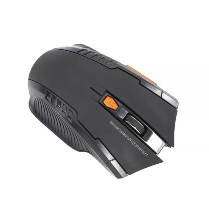 2.4G Wireless Optical Gaming Mouse with adjustable DPI settings in multiple colors