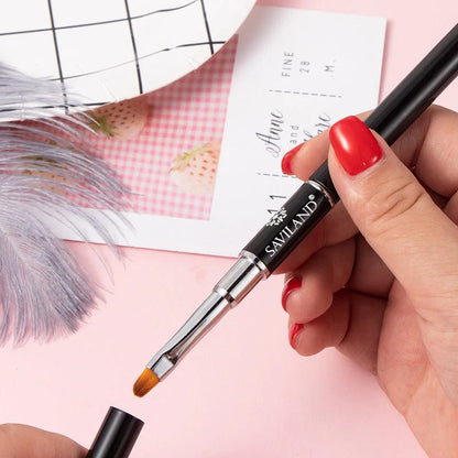 Dual Head UV Gel Nail Art Brush Set for flawless nail designs