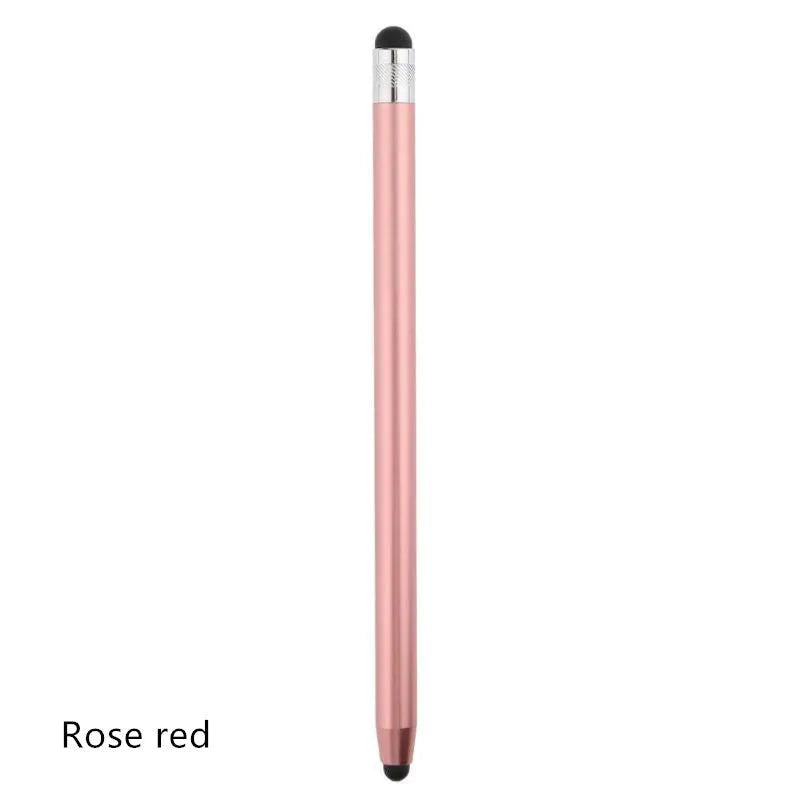WK128 metal capacitive painting pen with double silicone tips for touch screen drawing