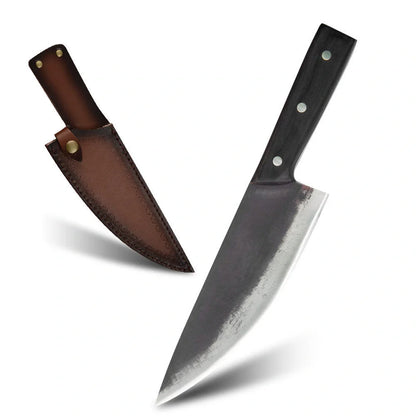Premium high-carbon steel fillet knife with ergonomic handle for easy fish and meat preparation
