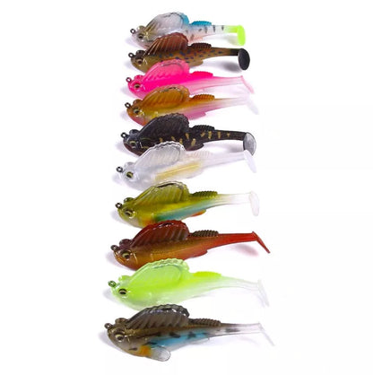 Luya bionic soft lure for fishing, realistic bait mimicry