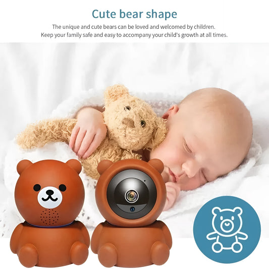 Bear 1080P WiFi IP security camera with auto tracking and infrared night vision