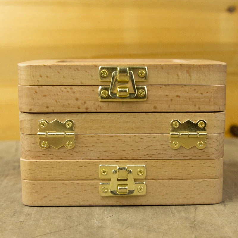 Beech wood commemorative storage box with exquisite design, perfect for keepsakes