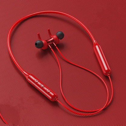 Premium Bluetooth neckband headphones with magnetic clasp for seamless portability and high-quality wireless audio