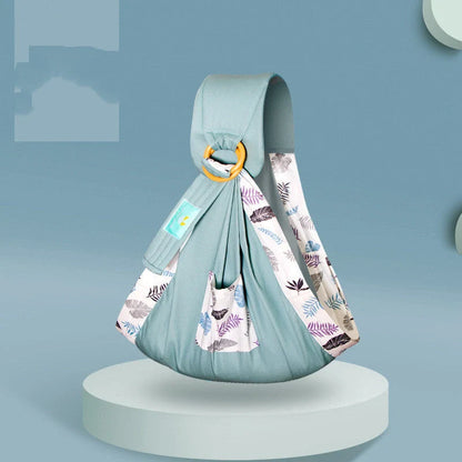 Cotton baby carrier sling in various colors for secure and comfortable baby carrying