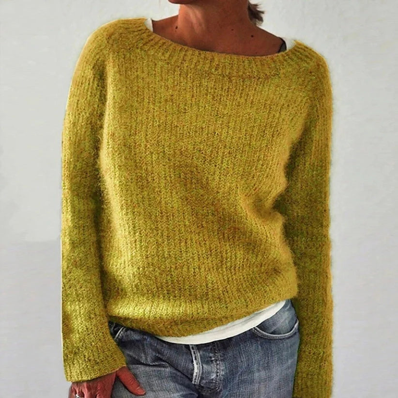 Cozy and stylish knit sweater in a variety of colors and sizes for casual wear
