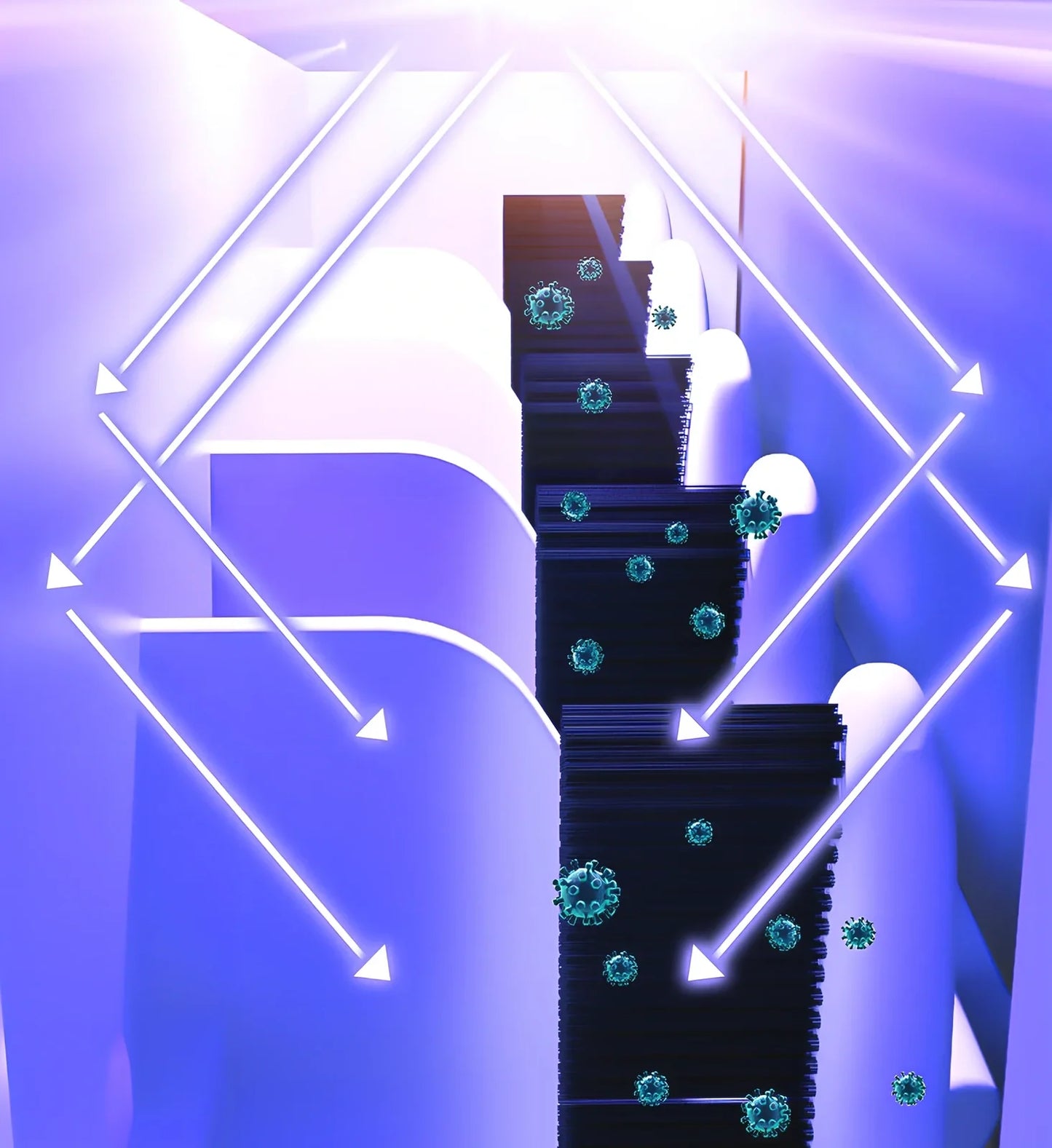 Smart UV toothbrush steriliser showing 233mm chamber and USB charging port with fireproof ABS housing