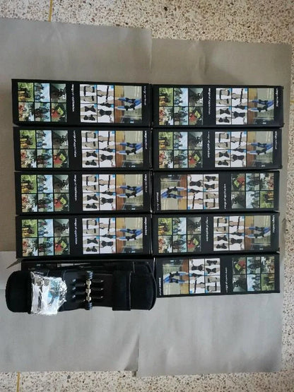 Breathable joint support knee pads with non-slip design for athletes