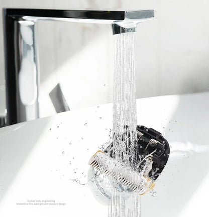 Powerful cordless pet grooming clipper with 5 adjustable speed settings, titanium-ceramic blade, and up to 2 hours of runtime