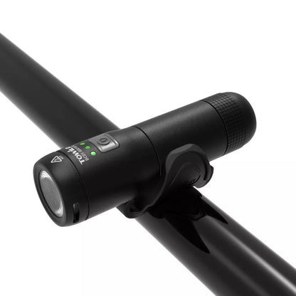 Rechargeable bicycle headlight with 600Lm brightness and waterproof design