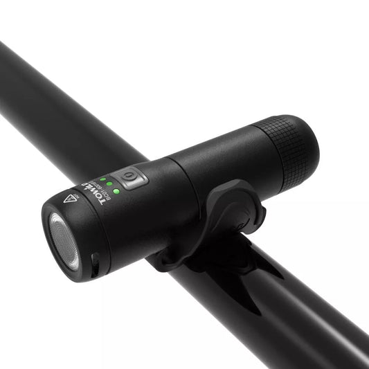 Rechargeable bicycle headlight with 600Lm brightness and waterproof design