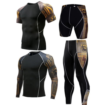 Quick-drying running suit in blue, made from milk silk and 90% polyester, available in multiple sizes and colours.