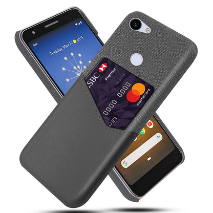 Leather mobile phone case for Google Pixel in five colours showing waterproof drop-resistant design
