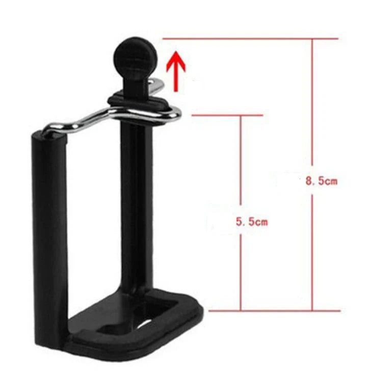Compact and flexible tripod stand with 360-degree swivel for digital cameras and camcorders