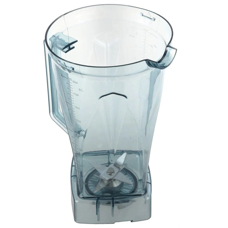 JTC Blender Replacement Blade Jar Container and Tamper with 2000ml capacity and transparent design