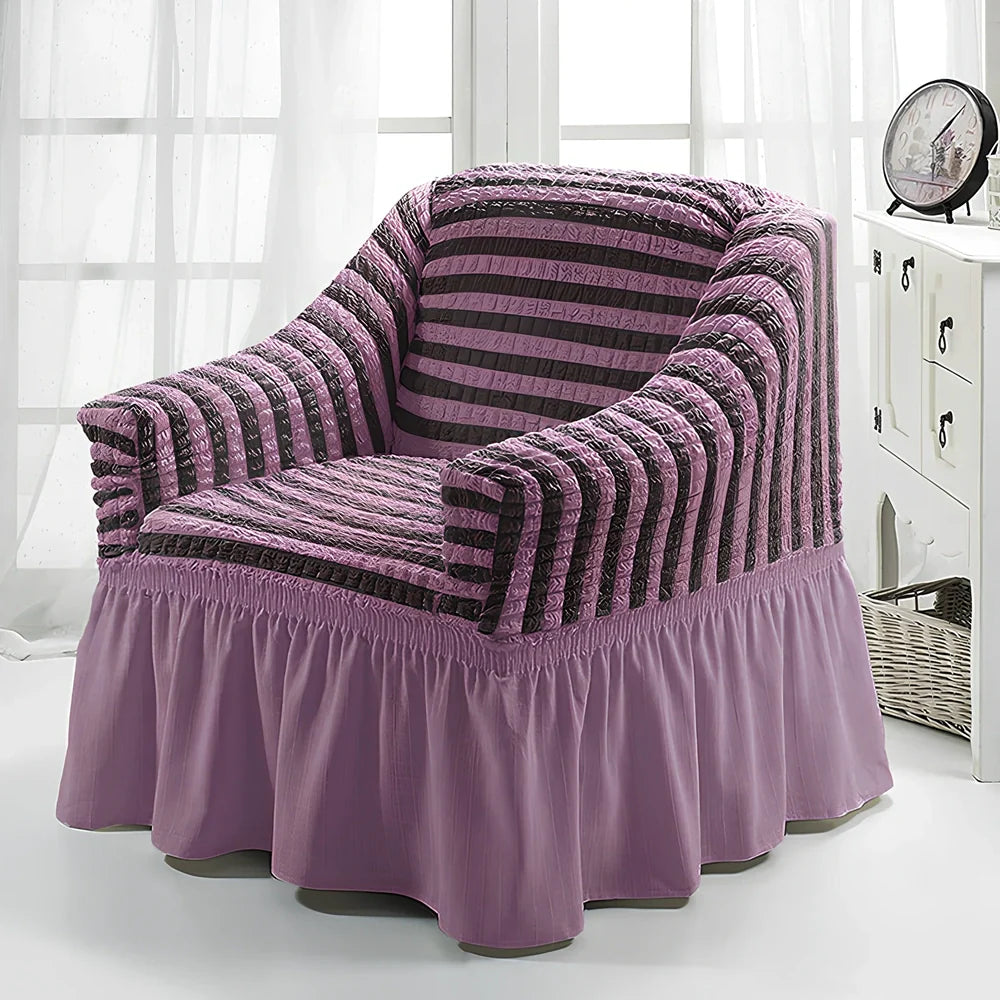 Branbird American single sofa cover with skirt design on 90-140cm furniture