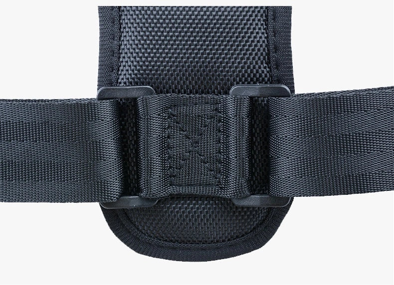 Kids wearing a black and blue posture corrector belt for clavicle and lower back support