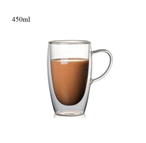 Double layer panda skull wine cup with Christmas tree design inside