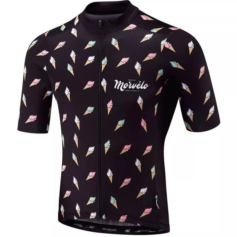 IceCream Cycling Jersey with quick-dry technology and reinforced pockets