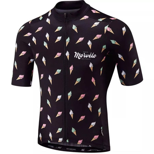IceCream Cycling Jersey with quick-dry technology and reinforced pockets