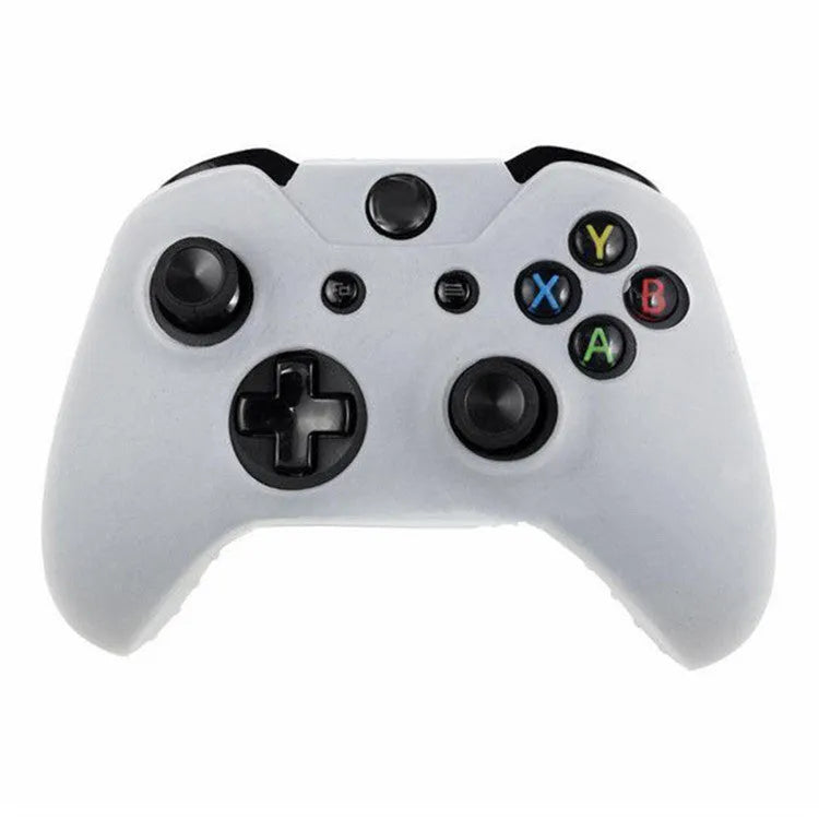 Xbox One controller with soft silicone protective case in blue camouflage colour