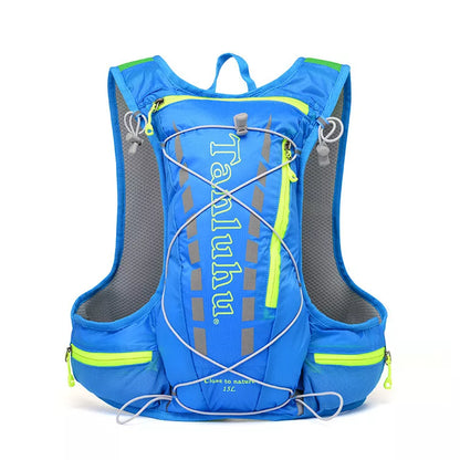 15L lightweight hydration vest backpack in multiple colors with adjustable straps for outdoor sports
