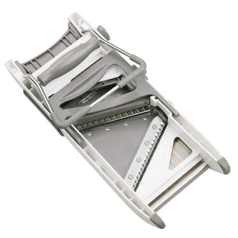 Terka Adjustable Stainless Steel Kitchen Vegetable Slicer with 18 cut options