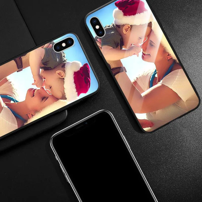 iPhone case with raised bumper edge protecting camera and screen, precision cut-outs for ports