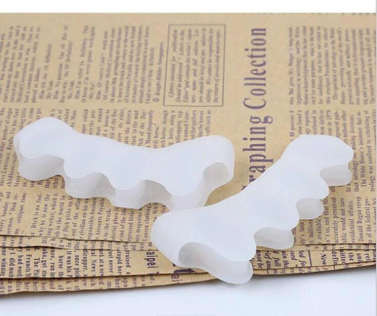 Silica Gel Bunion Protector Toe Separator for pain relief, realignment, and foot comfort