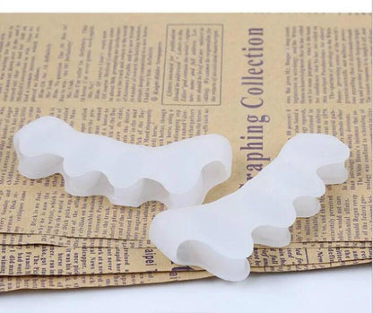 Silica Gel Bunion Protector Toe Separator for pain relief, realignment, and foot comfort
