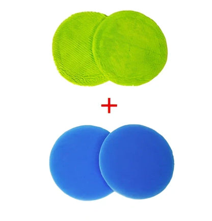 Wireless rotating electric mop with dual cleaning heads and rechargeable battery for cordless floor washing