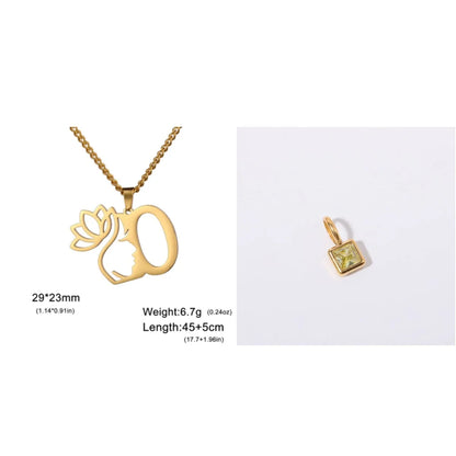 Stainless steel fashion necklace with geometric cross chain design and electroplated finish in gold or silver colour