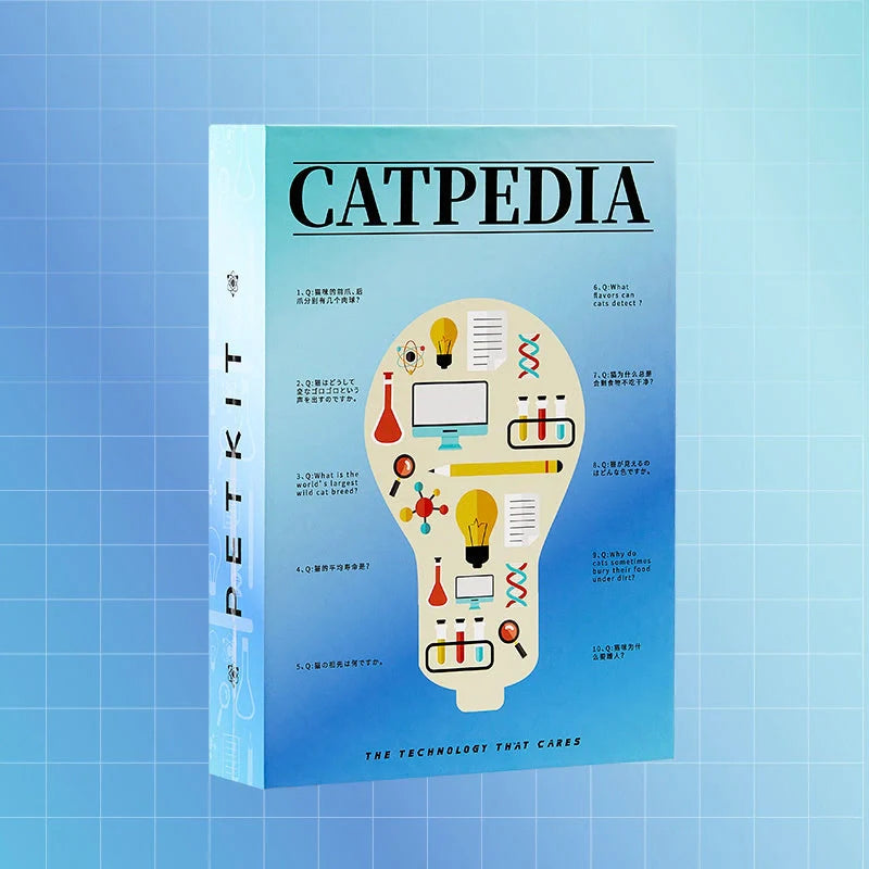 Cat Wiki Corrugated Scratching Board in sci-fi blue and dreamy purple powder colors