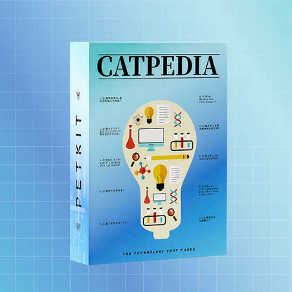 Cat Wiki Corrugated Scratching Board in sci-fi blue and dreamy purple powder colors