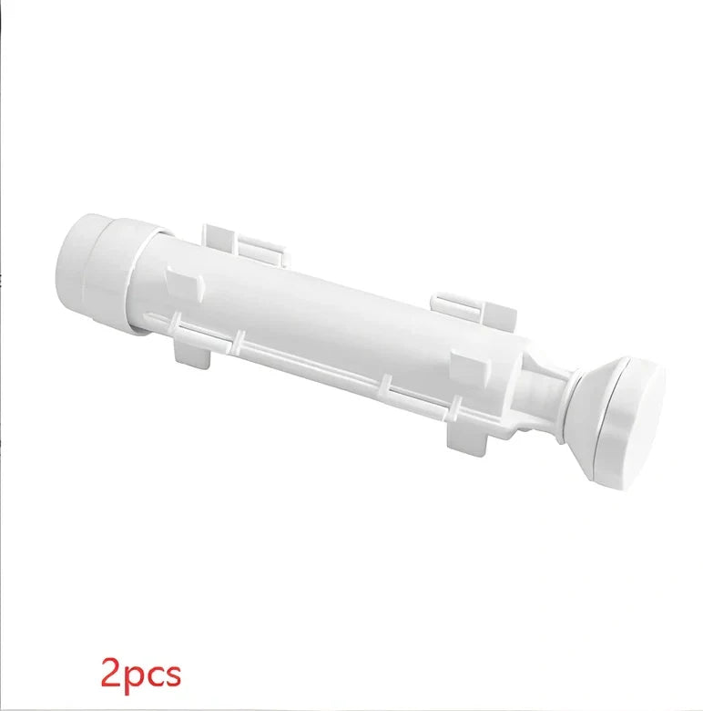 Manual sushi maker tool creating 2.5cm diameter rolls with food-grade plastic construction