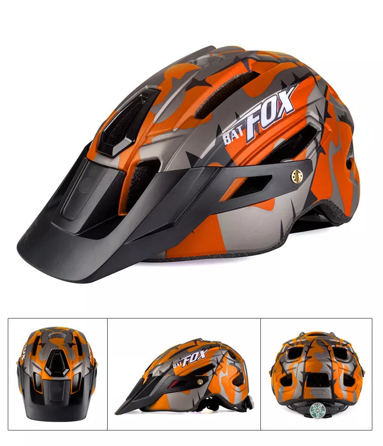 Manta Raccoon Mountain Bike Helmet in various colors for adult riders