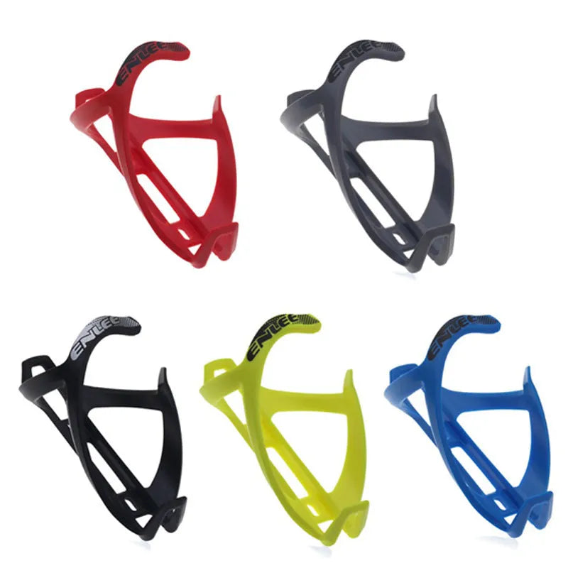 Mountain bike water bottle cage in TPR plastic with PVC toughness construction