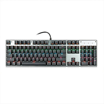Green shaft mechanical keyboard with 87 keys and backlight