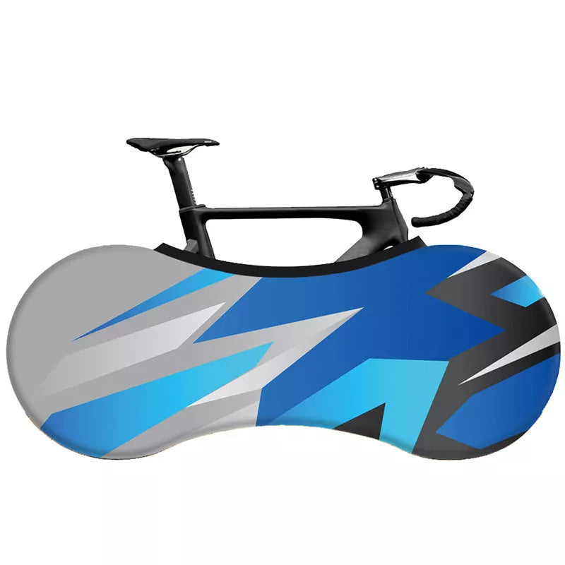 Customizable bicycle tyre cover with super elasticity for durable tyre protection